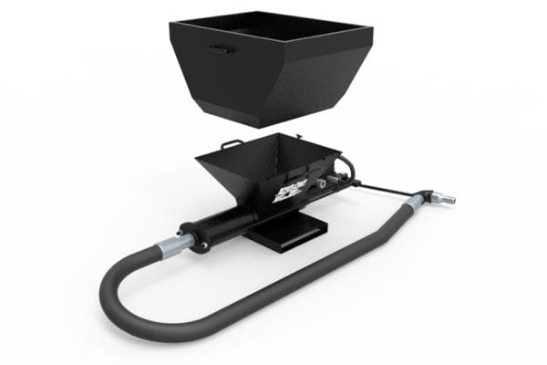 The Black Jack Single-Cylinder, Full Automatic Reciprocating Pump with Hopper Extension Grout Pumps Mortar Pumps